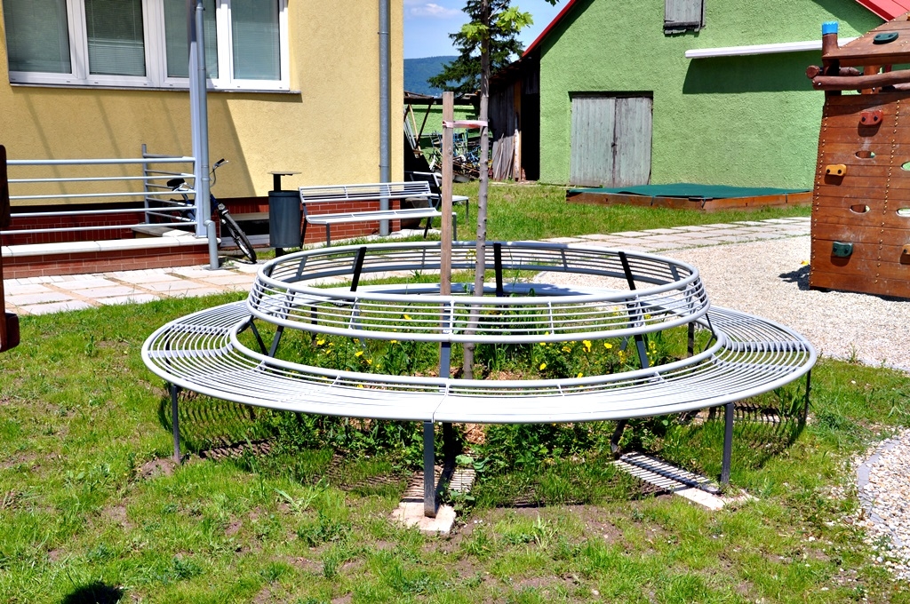 Tyn Nad Becvou School Yard Street Furniture Streetpark