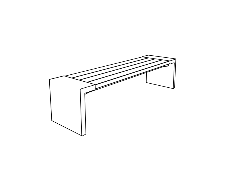 SIBELA - Park benches - Street Furniture STREETPARK