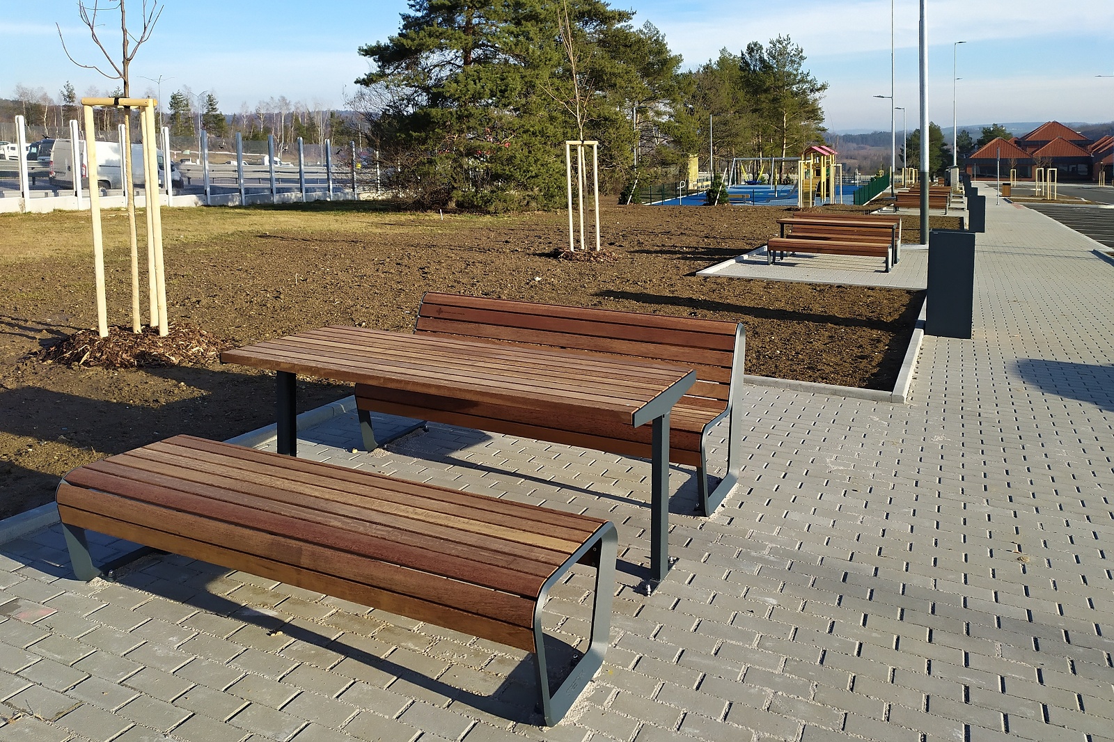 Highway rest stops - Street Furniture STREETPARK