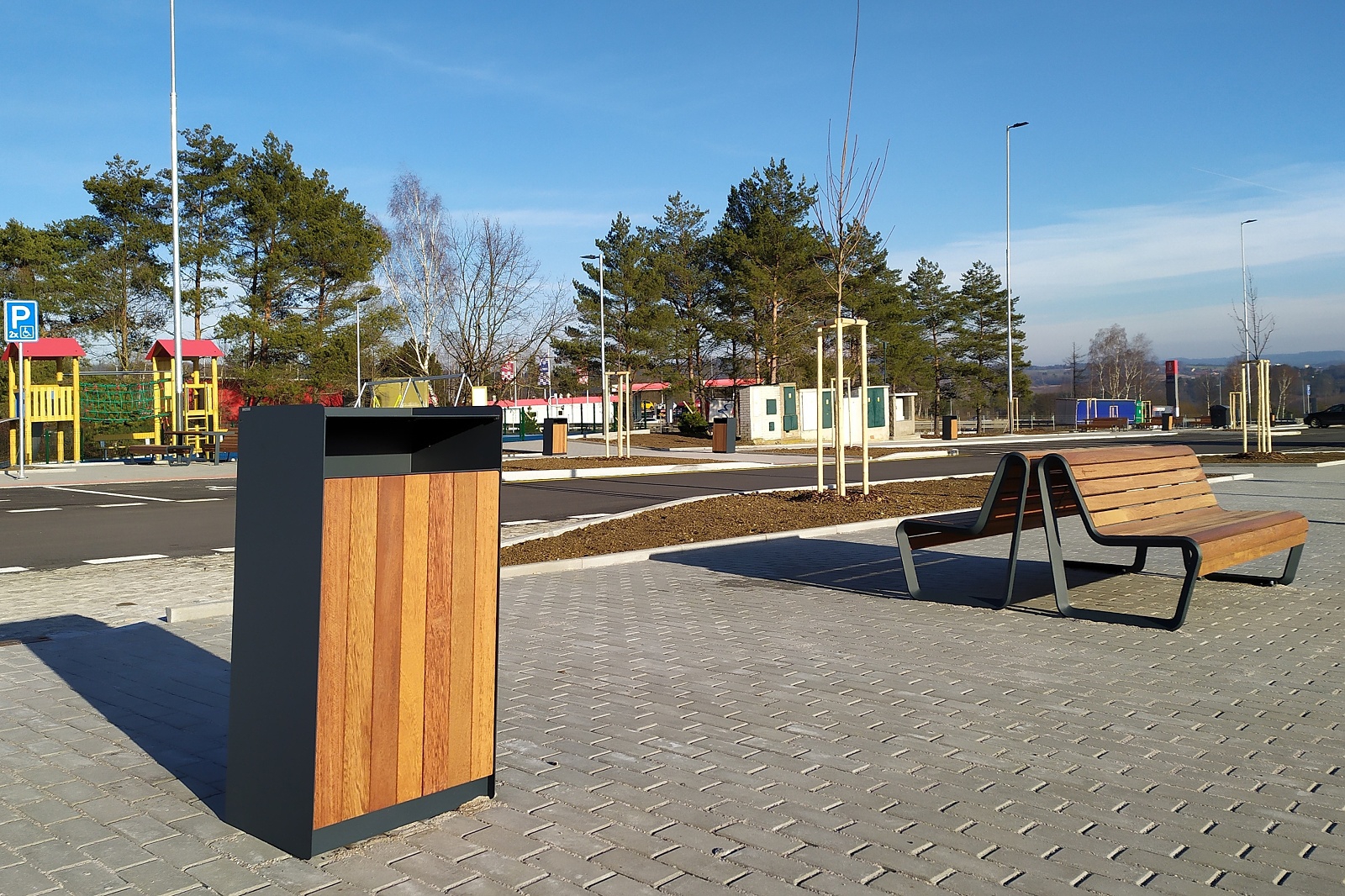 Highway rest stops - Street Furniture STREETPARK