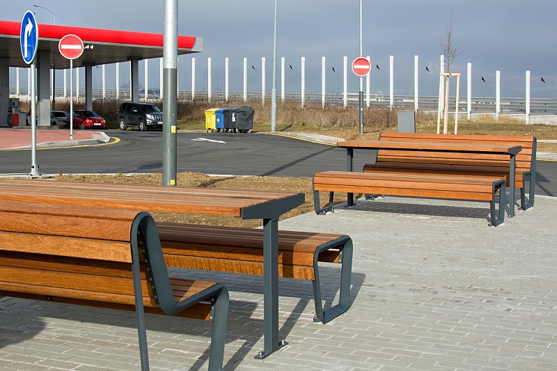Highway rest stops - Street Furniture STREETPARK